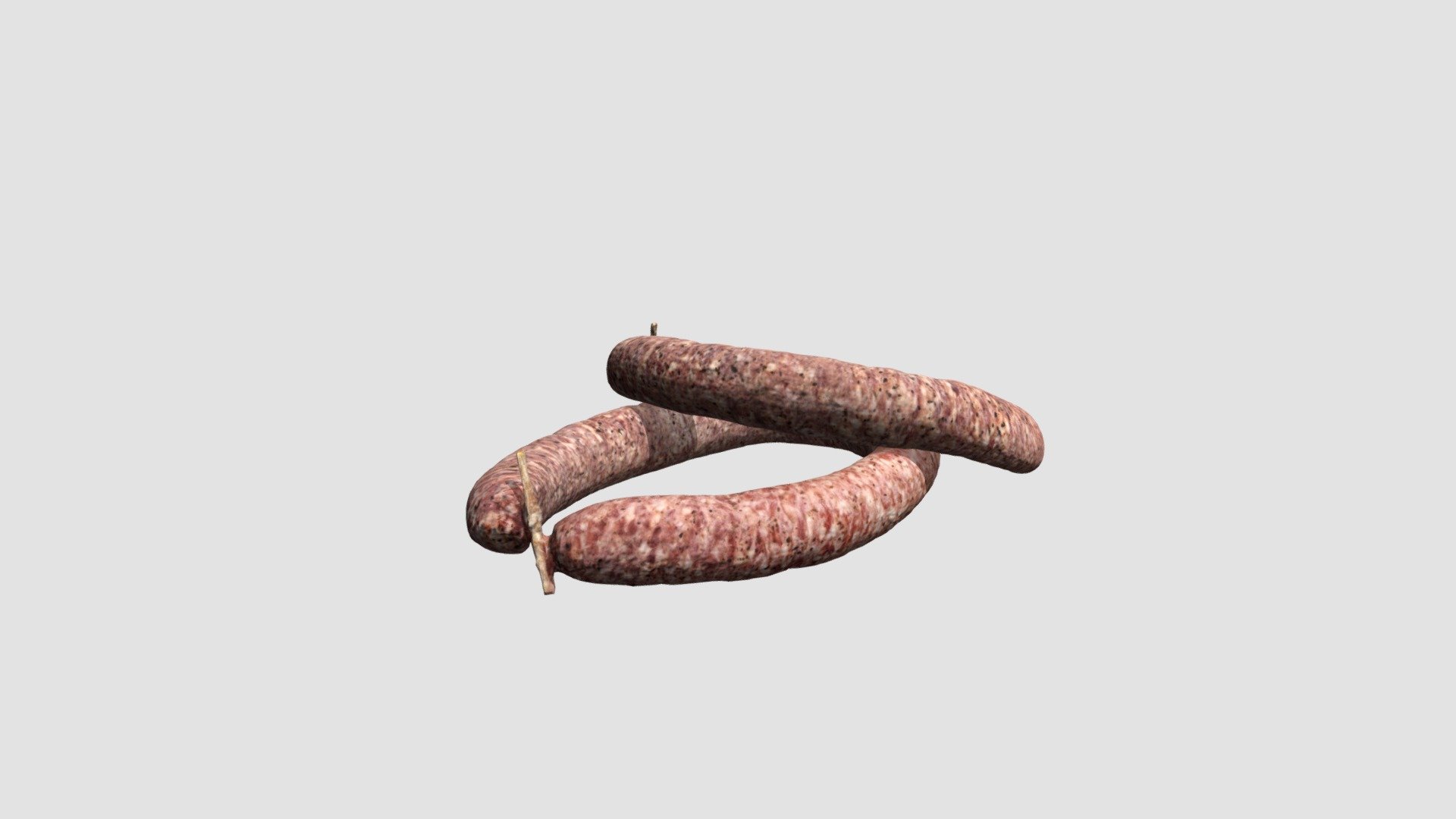 sausage 3d model