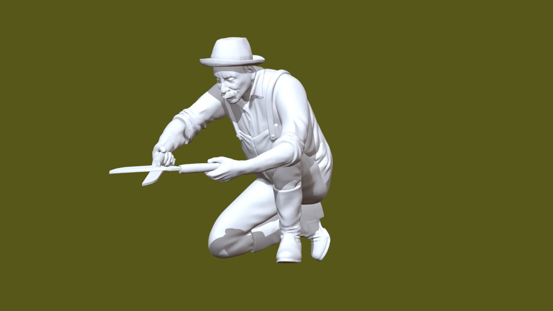 MAN FIGURE 3d model