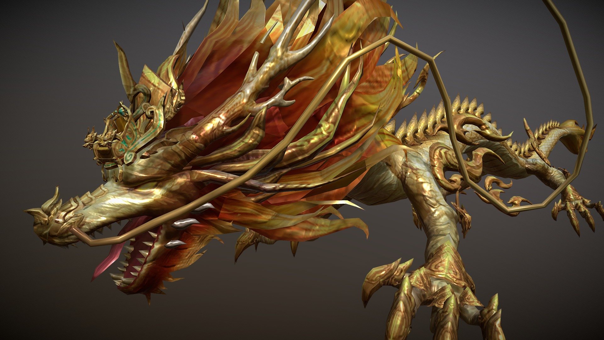 Chinese Dragon 3d model