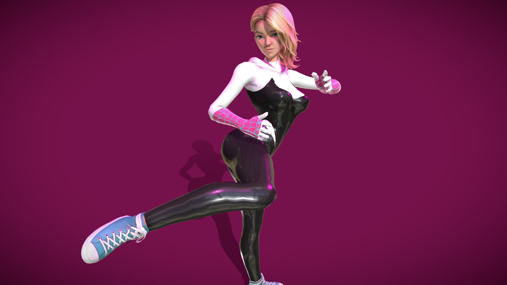 Gwen 3d model