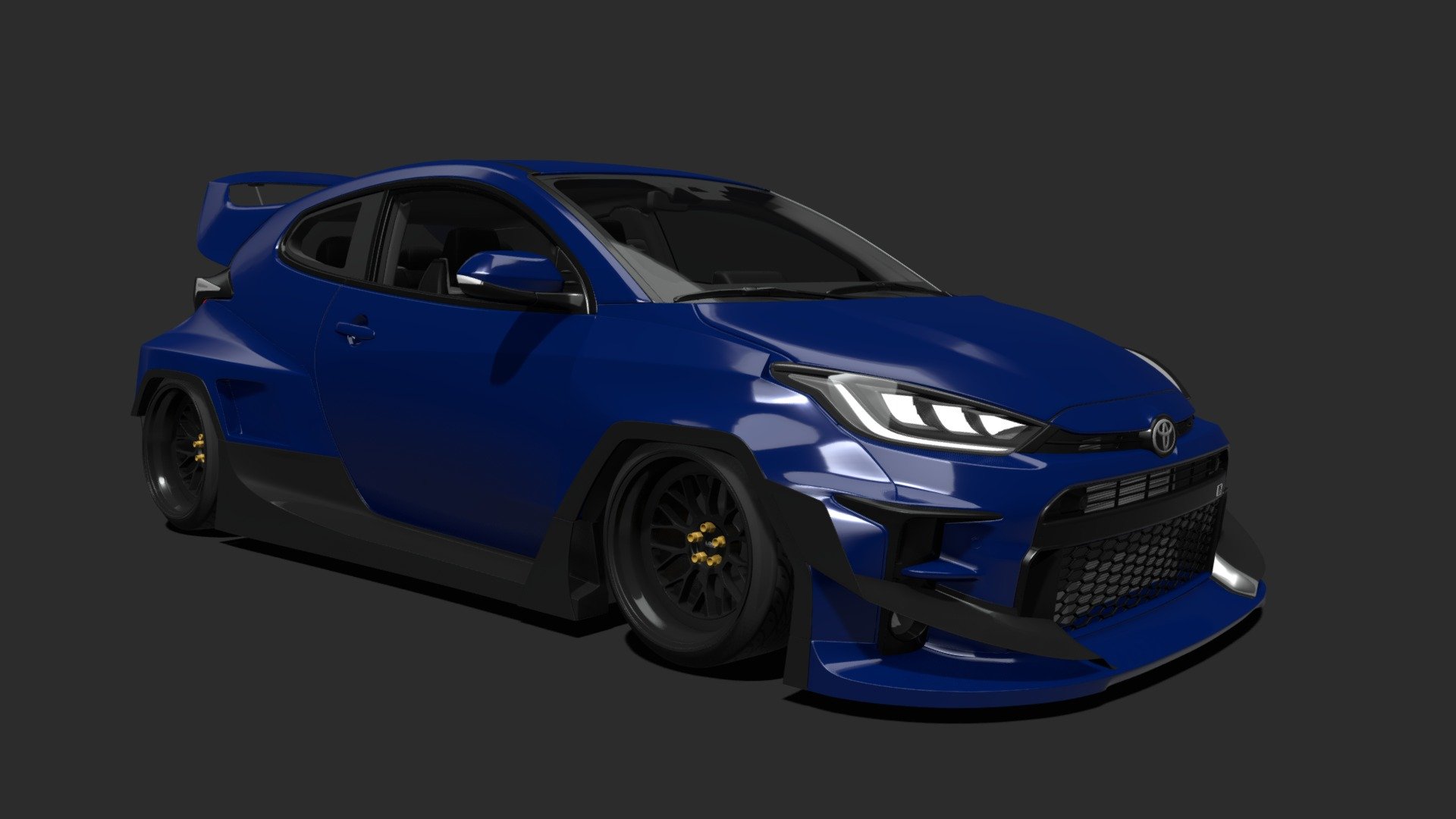 Toyota GR Yaris Rocket Bunny Pandem 3d model