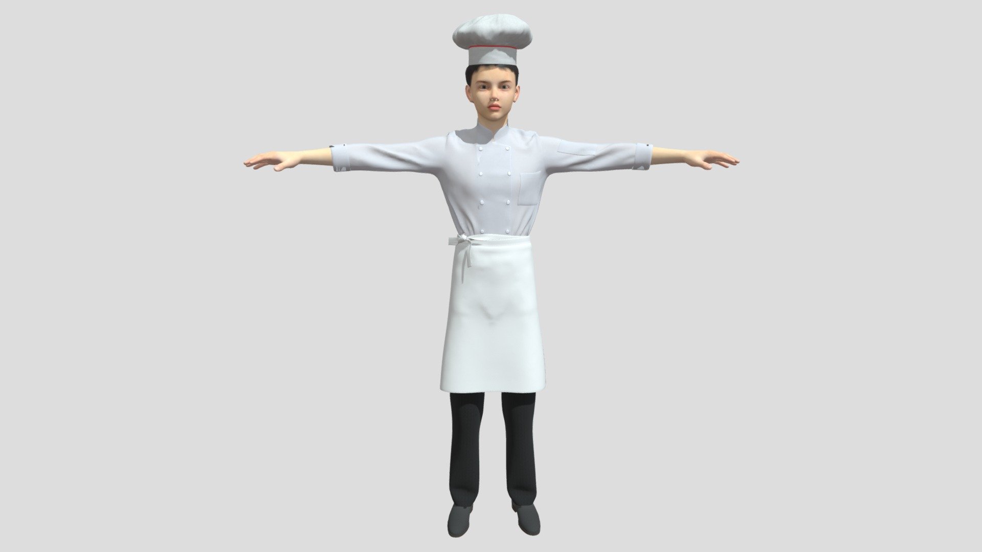 Chef 3d model