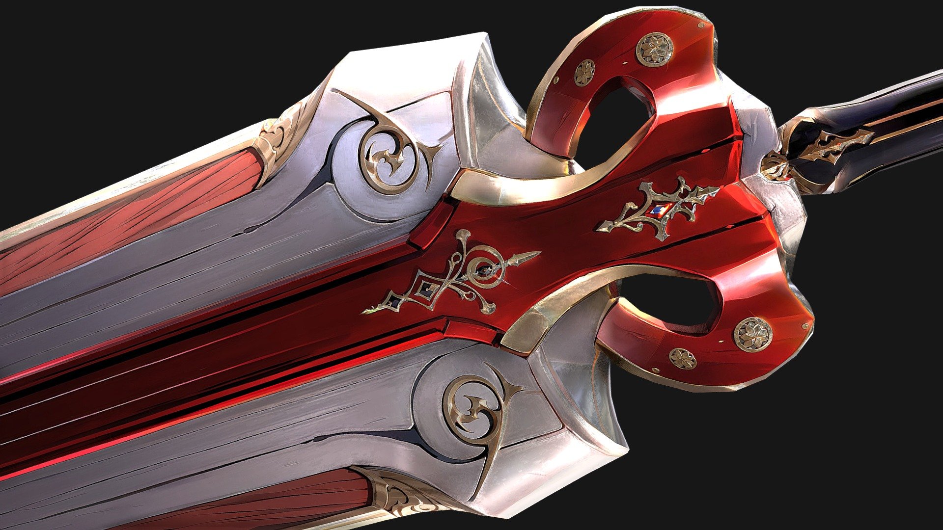 Greatsword Hildrertogi 3d model