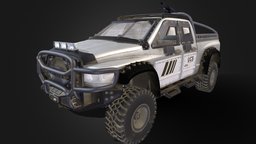 Anti Zombie vehicle, high detailed model