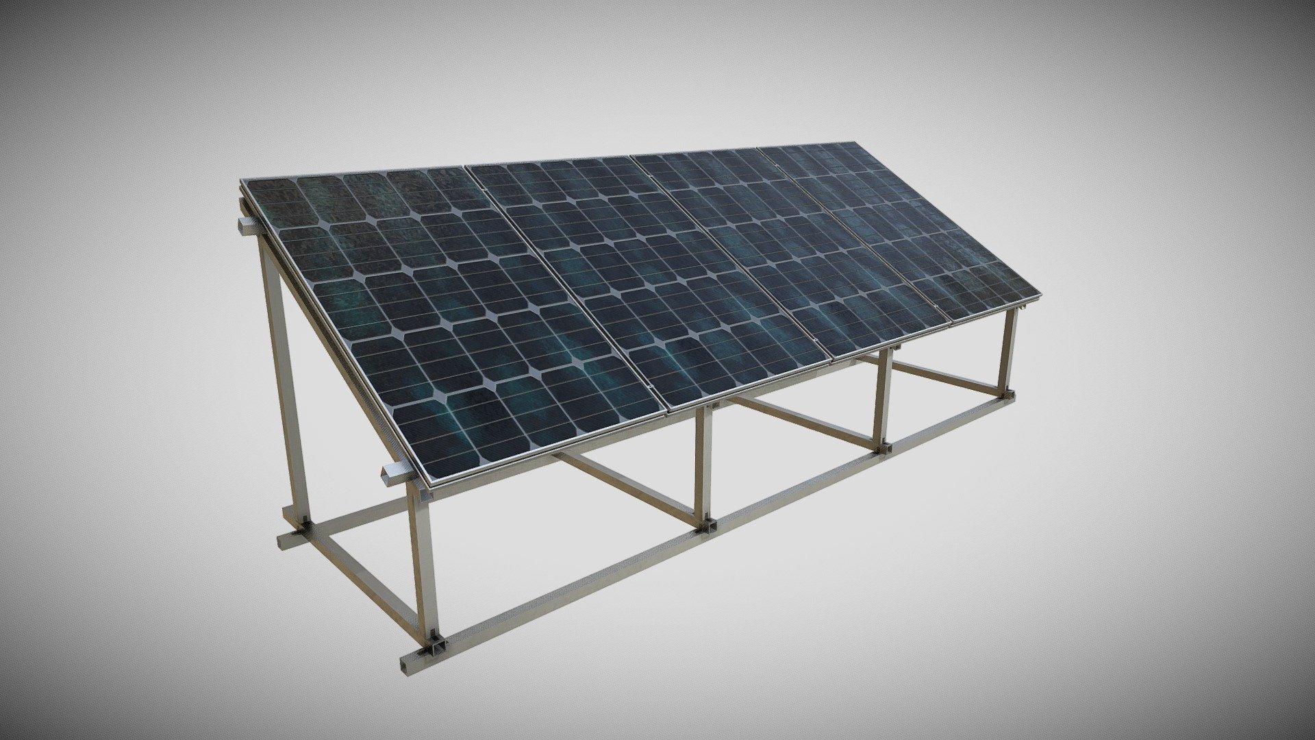 Solar Panel 3d model