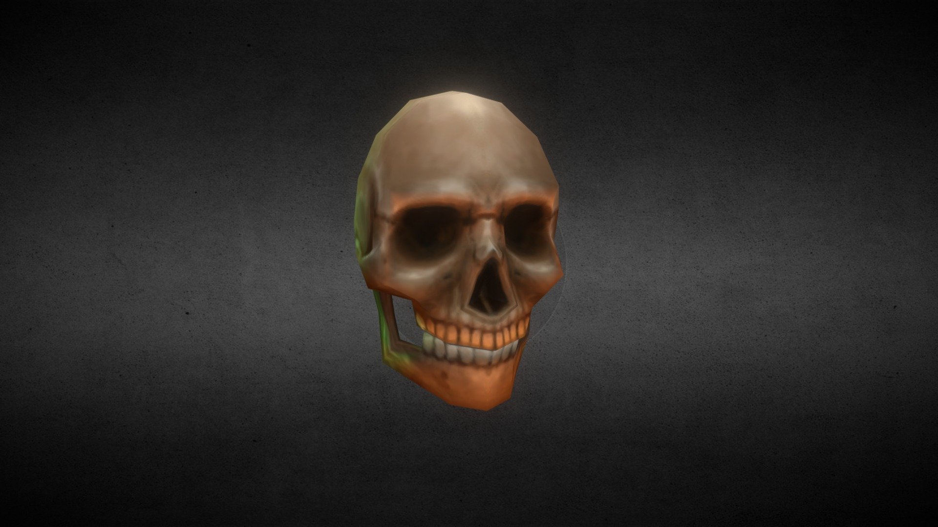 Skull Monster 3d model