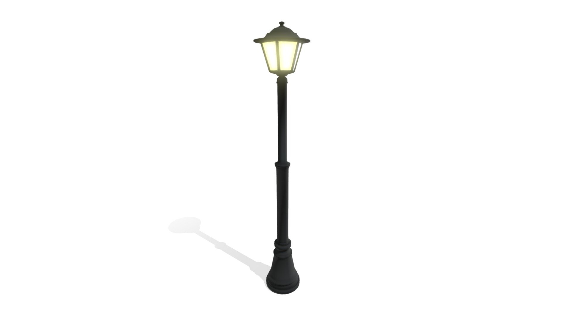 Street Light Lamp 3d model