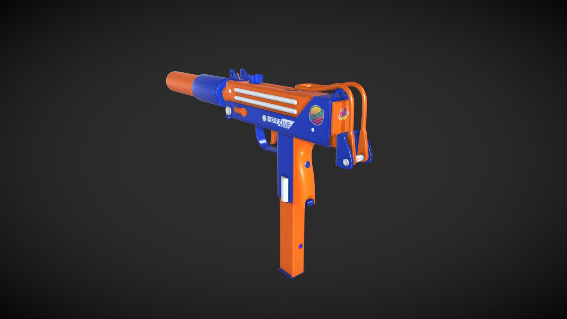 Z-Strike Mac10 3d model