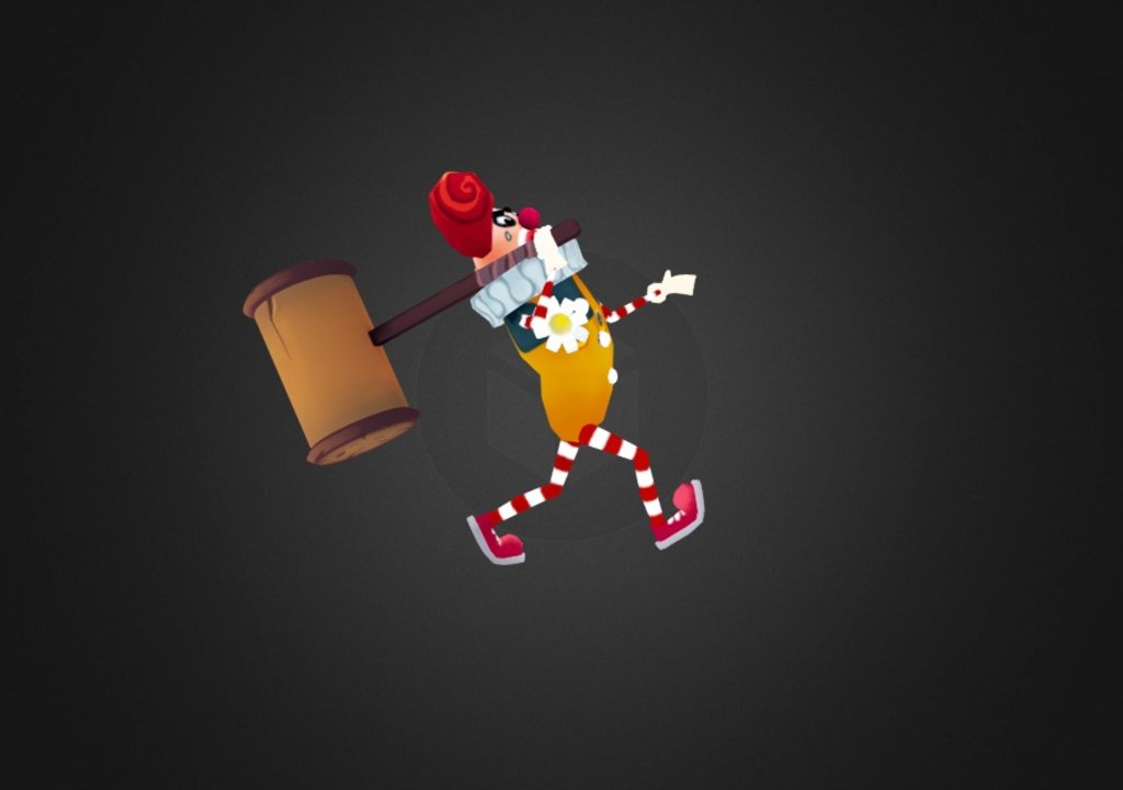 Clown 3d model