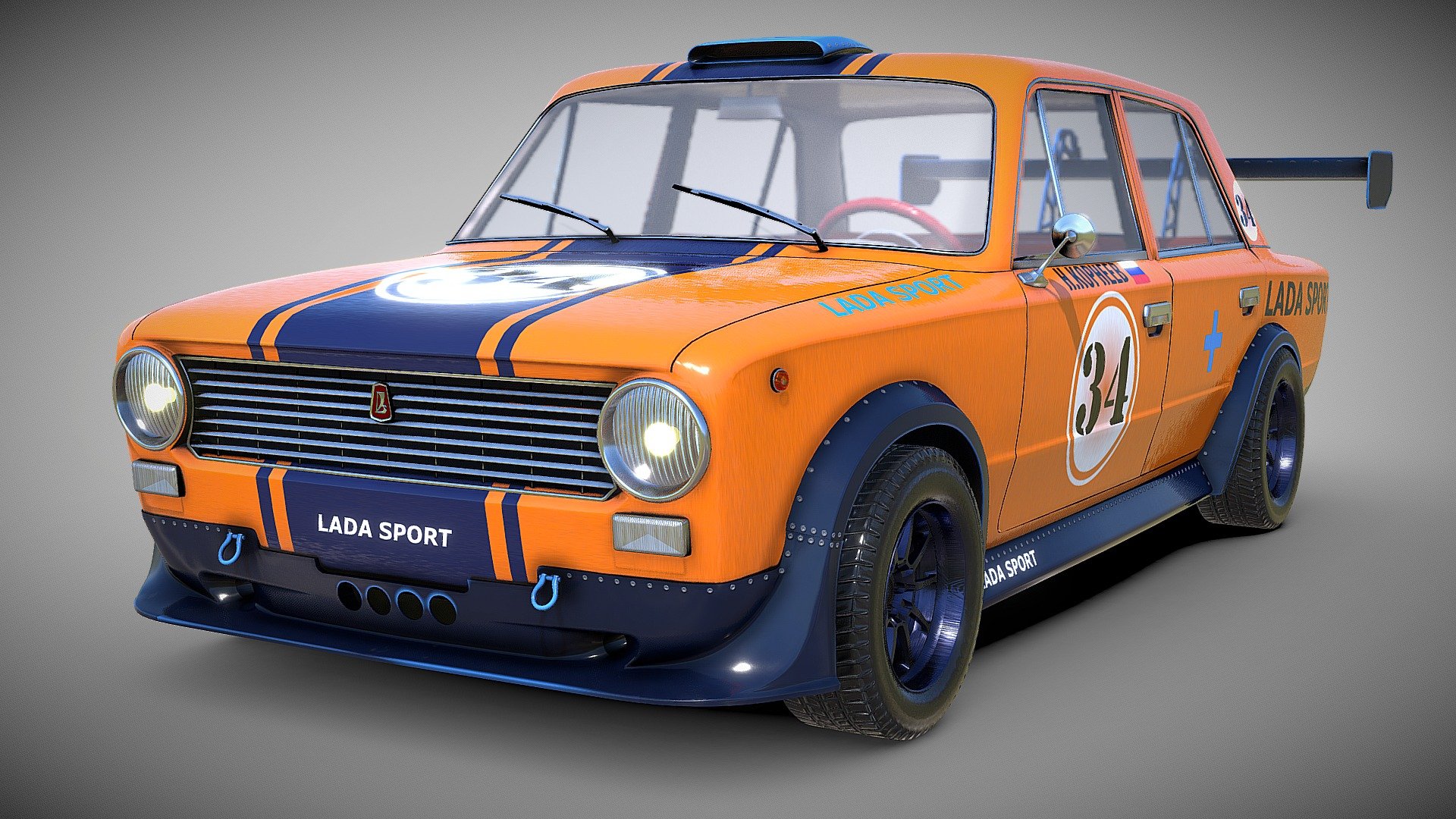 Vaz 2101 Sport 3d model