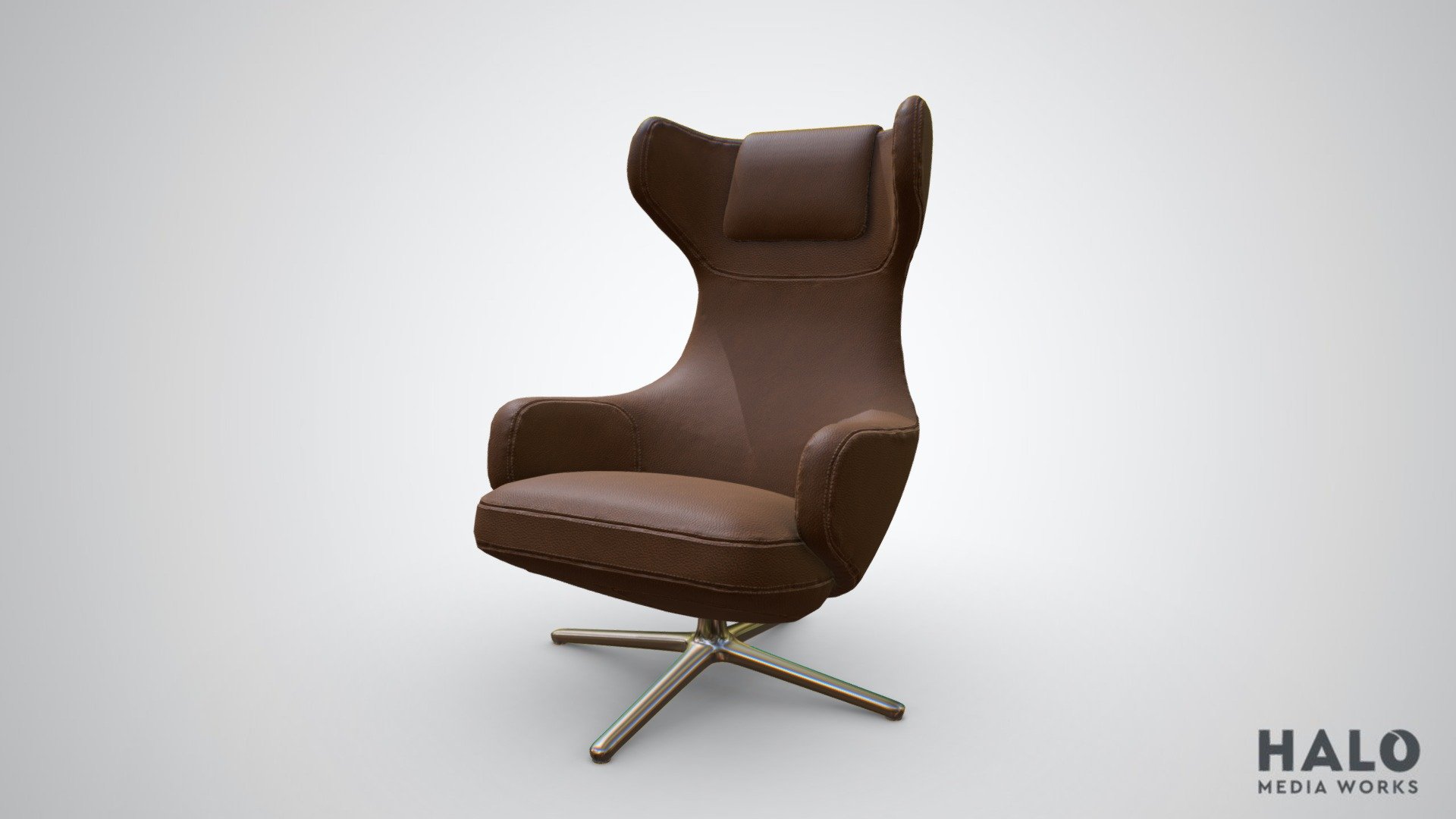 Grand Repos Lounge Chair 3d model