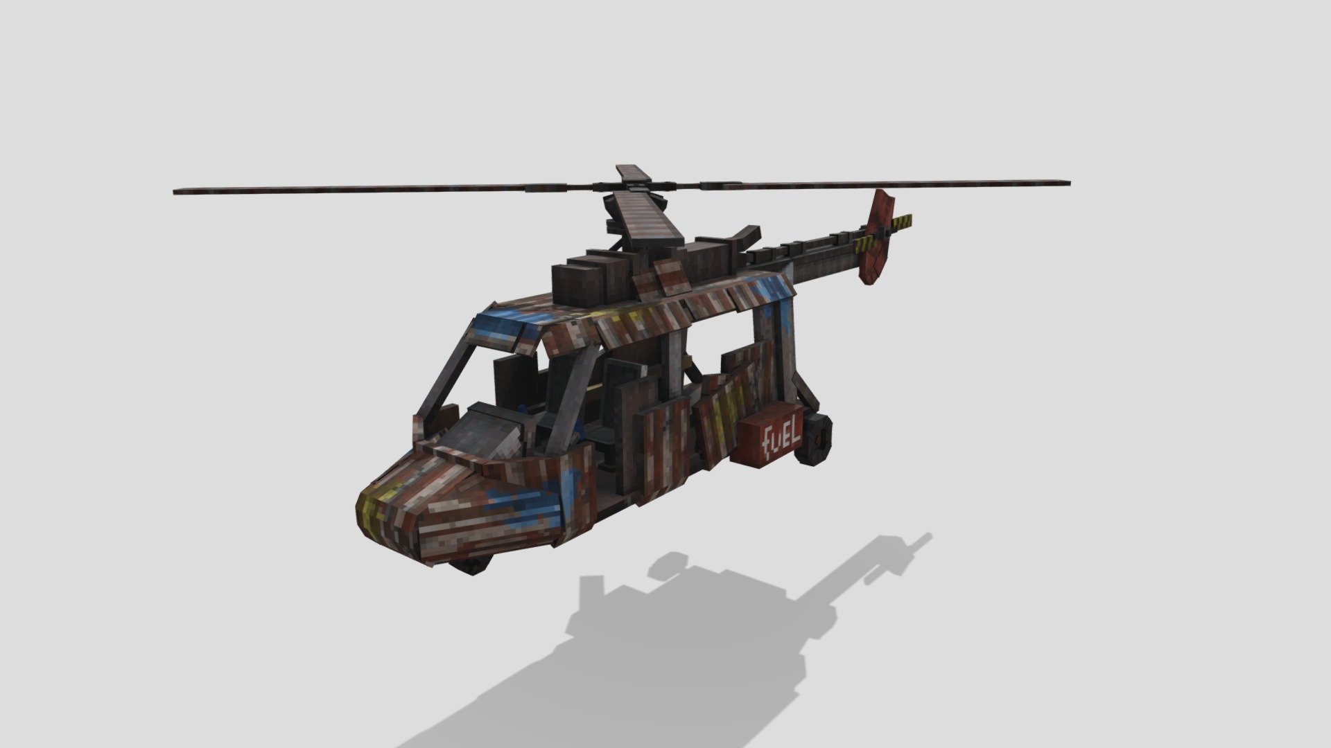 Scrap Transport (Rust Helicopter) 3d model