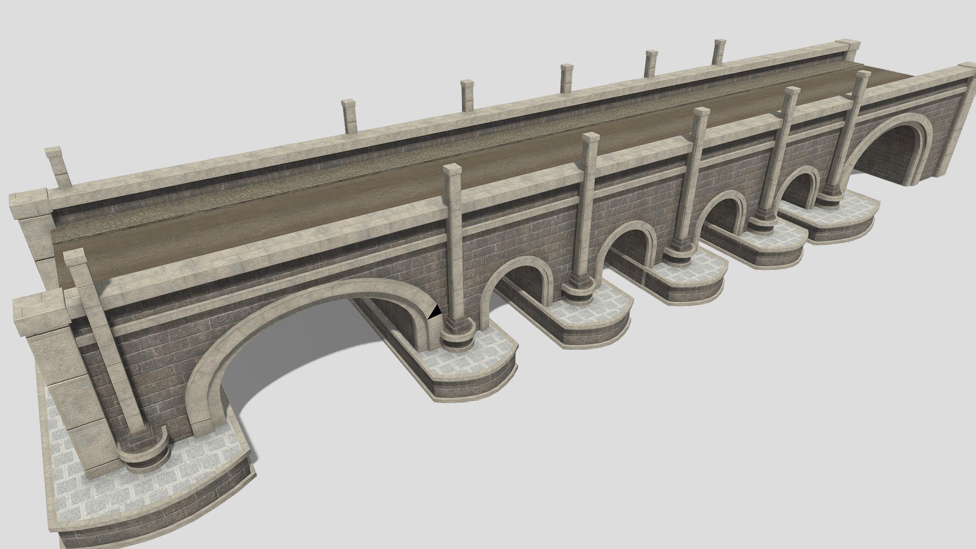 Modular Bridge 3d model