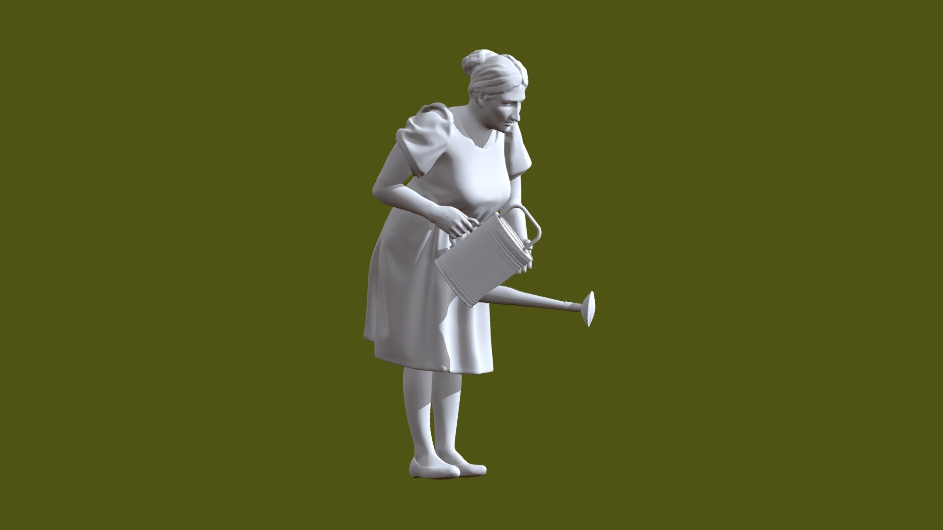 WOMAN 3d model