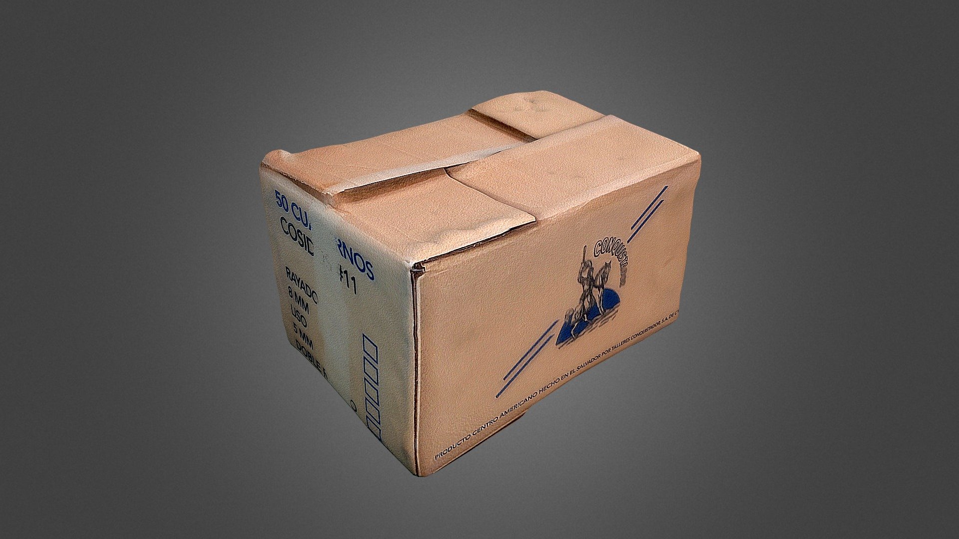 caja 5 3d model