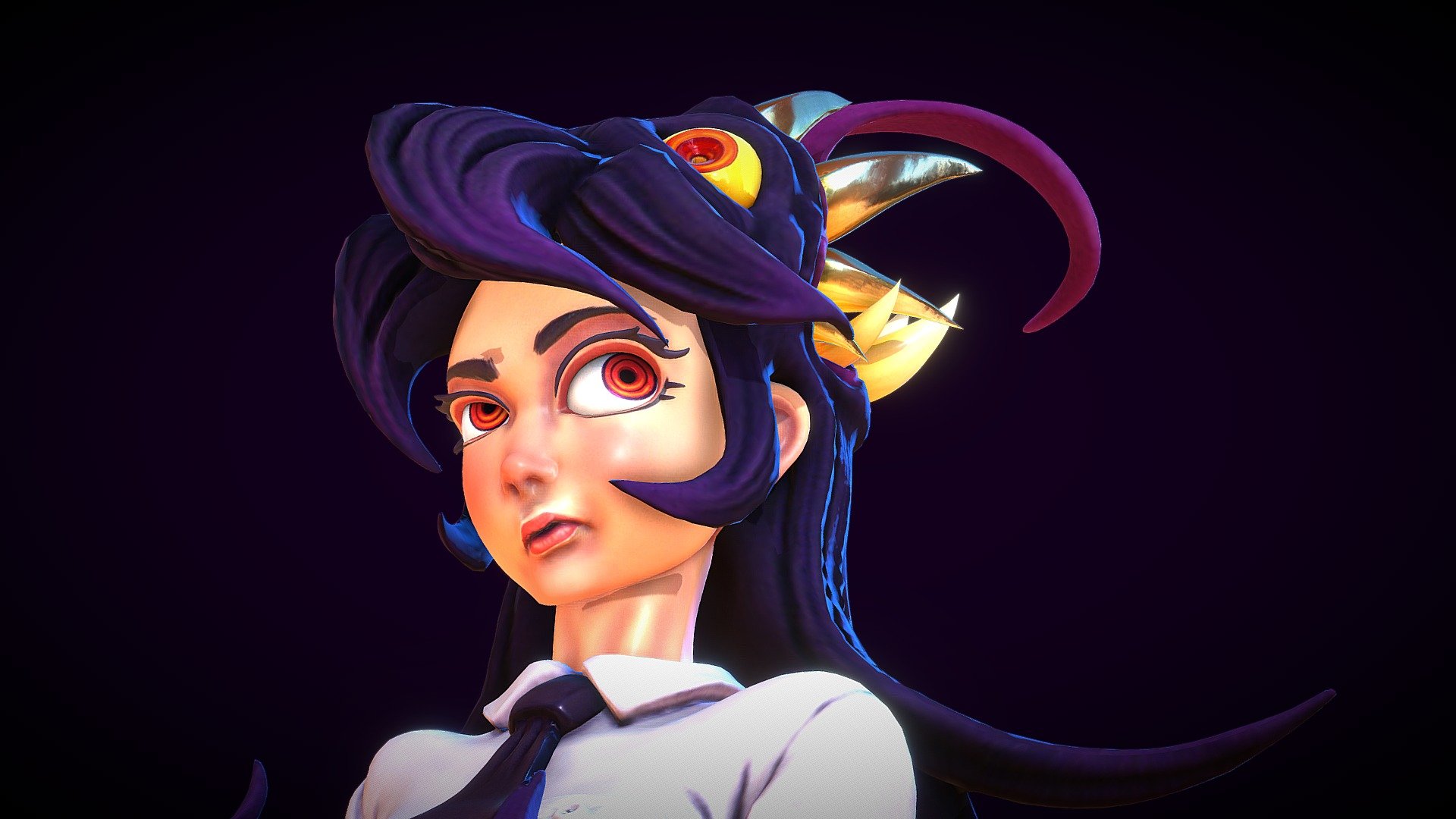 Filia and Samsong 3d model