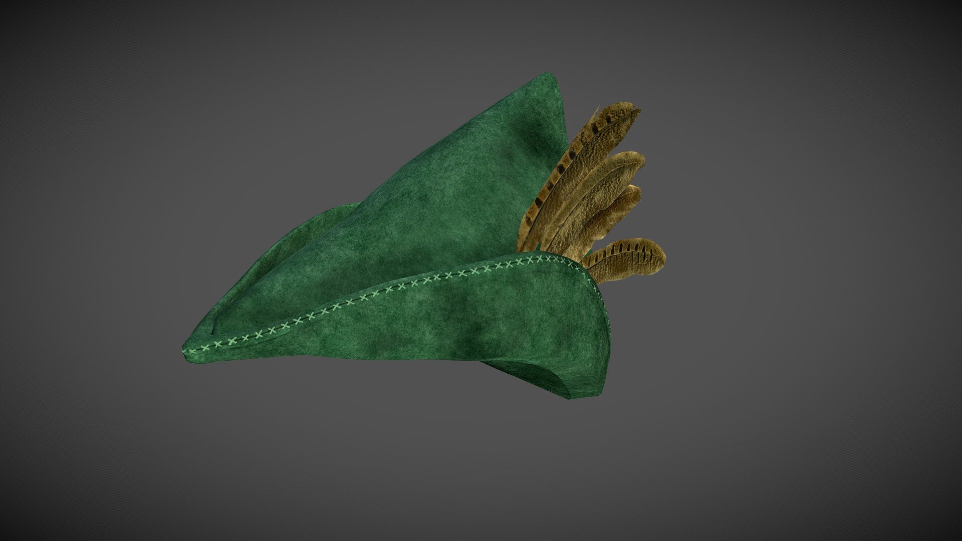 Robin Hood Hat 3d model