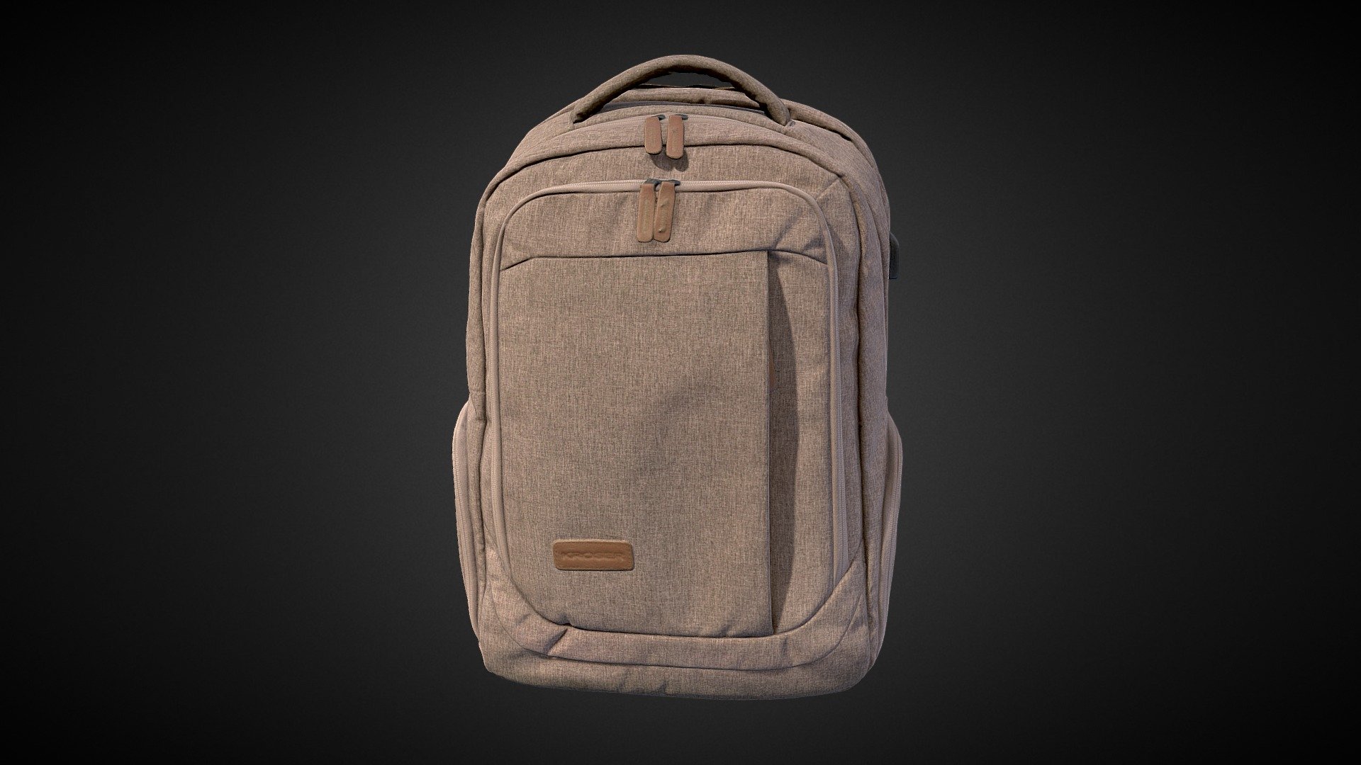 Backpack 01 SD-Fast 3D Scan Sample 3d model