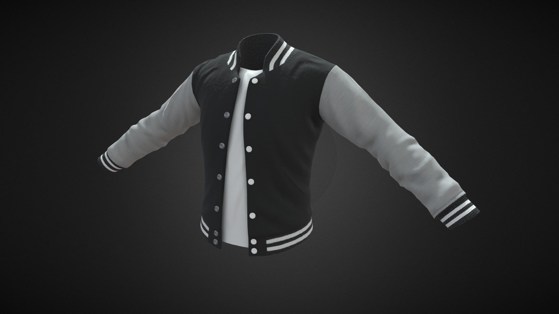 jacket 3d model