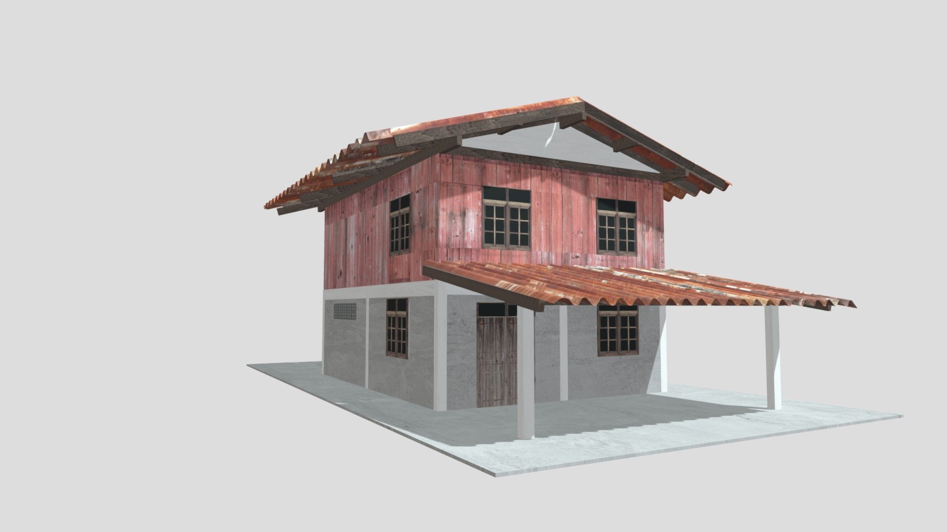 Thai House 3d model