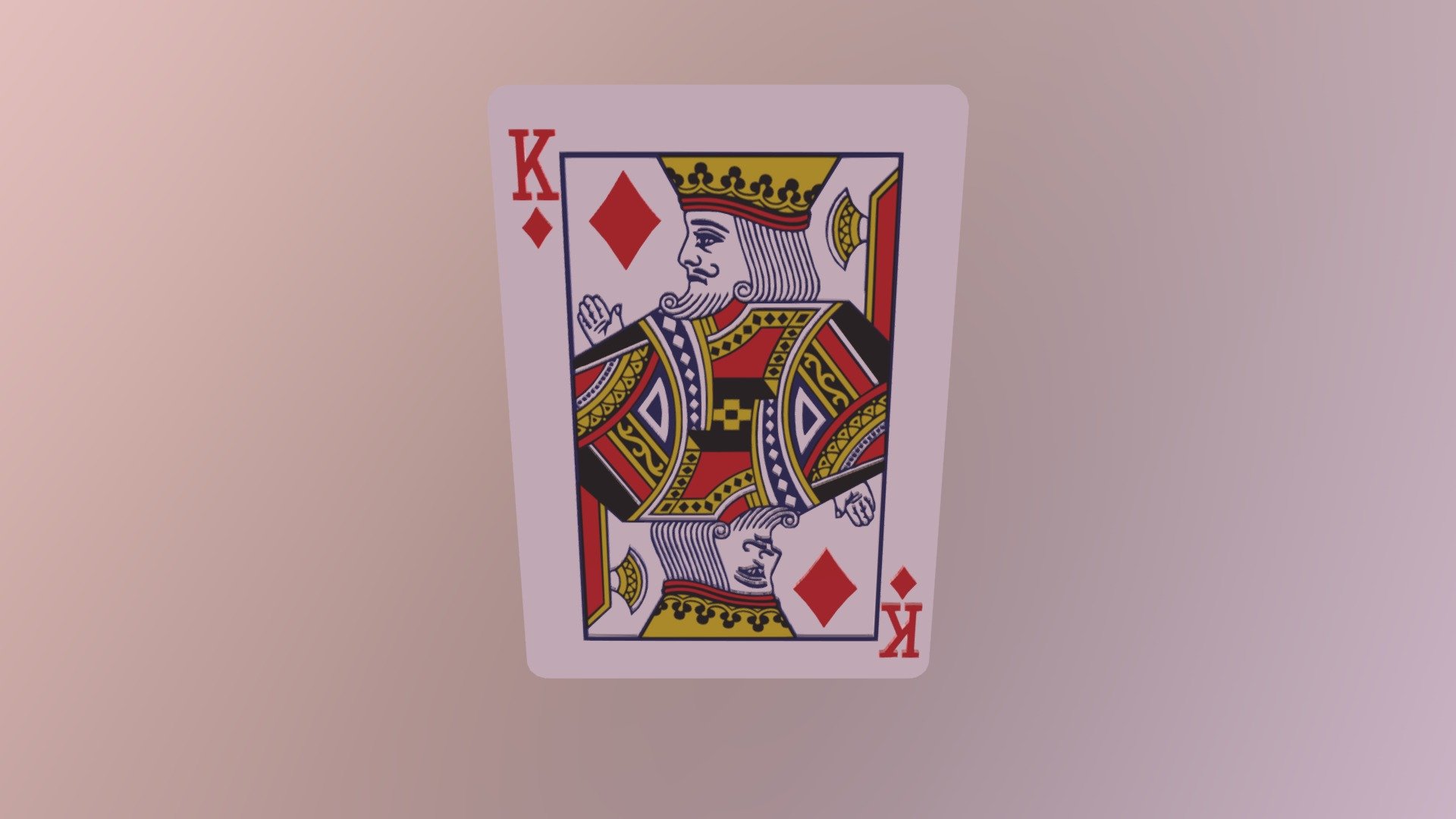 King of Diamonds 3d model