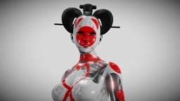 CYBER GEISHA By Oscar creativo