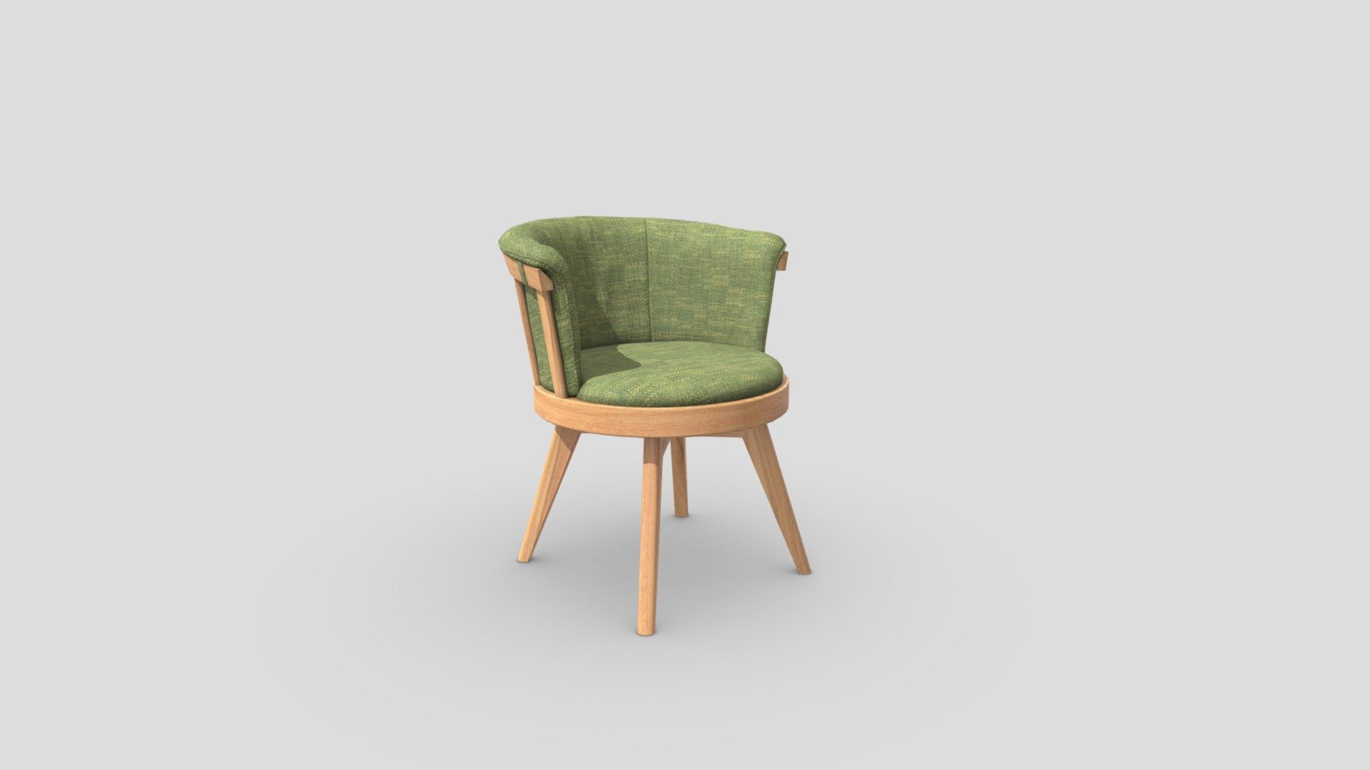 Martha Spin Chair by Takumi Kohgei 3d model