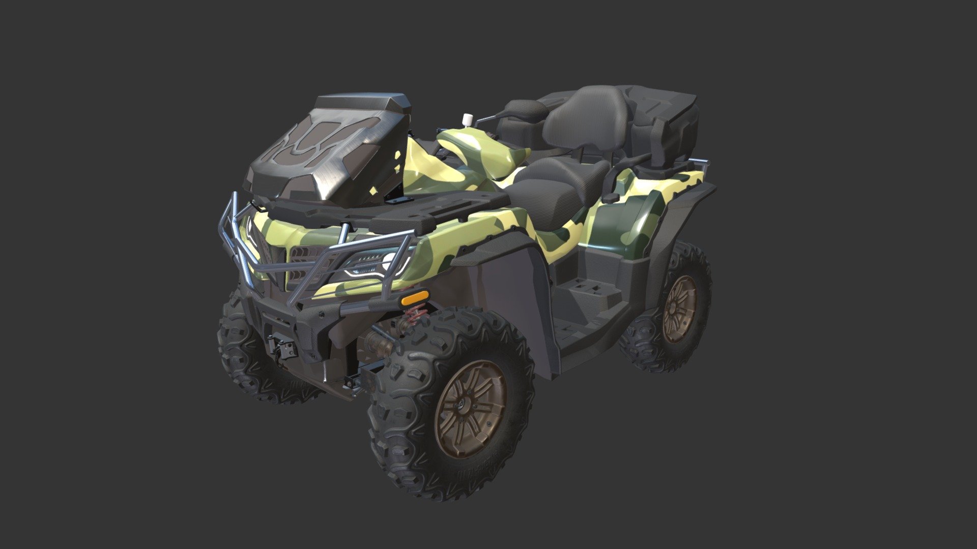 Quad bike CFMOTO CFORCE 1000 EPS (X10) 3d model