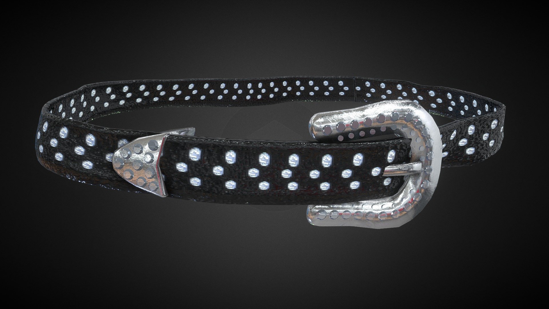 Rhinestone Belt 3d model