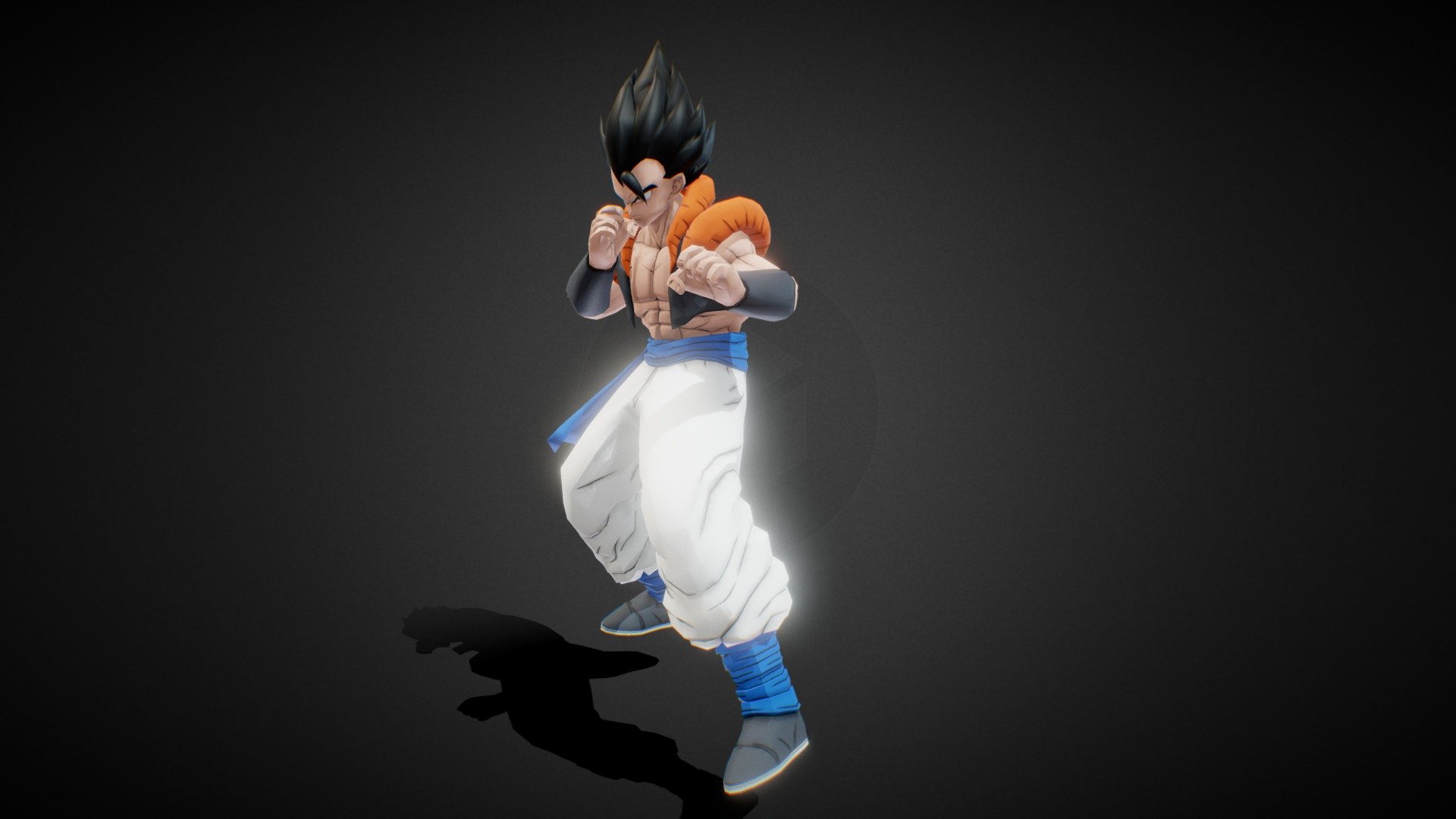 Dragon Ball Gogeta [ Version 1] 3d model