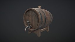 Old Wine Barrel