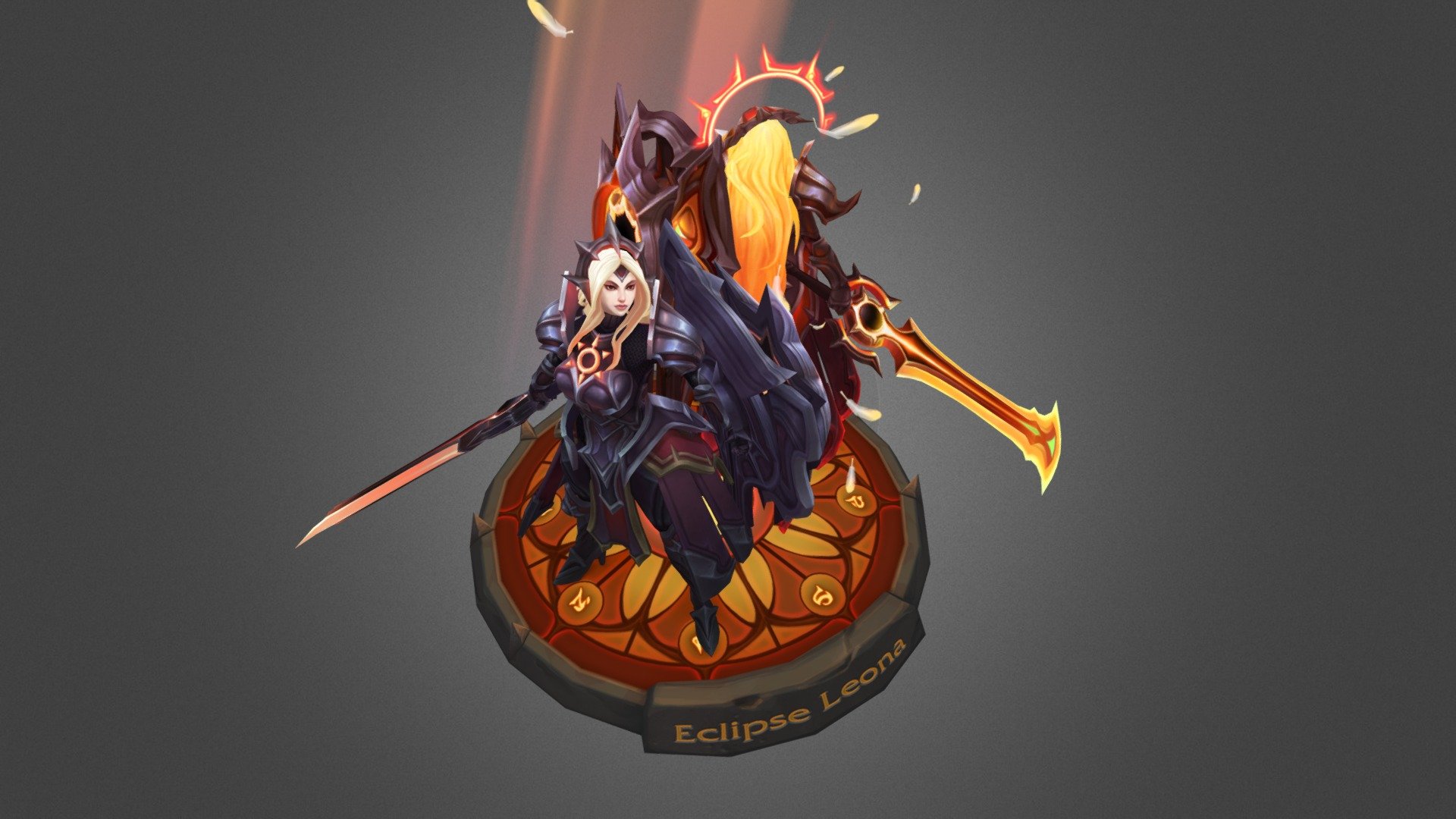 Solar Eclipse Leona 3d model