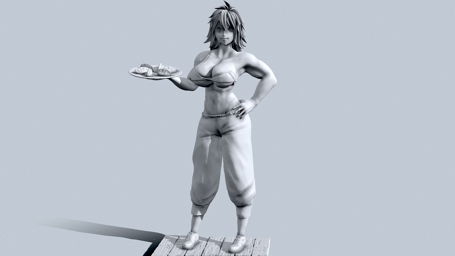 🥟Nikaido from Dorohedoro🥟 3d model