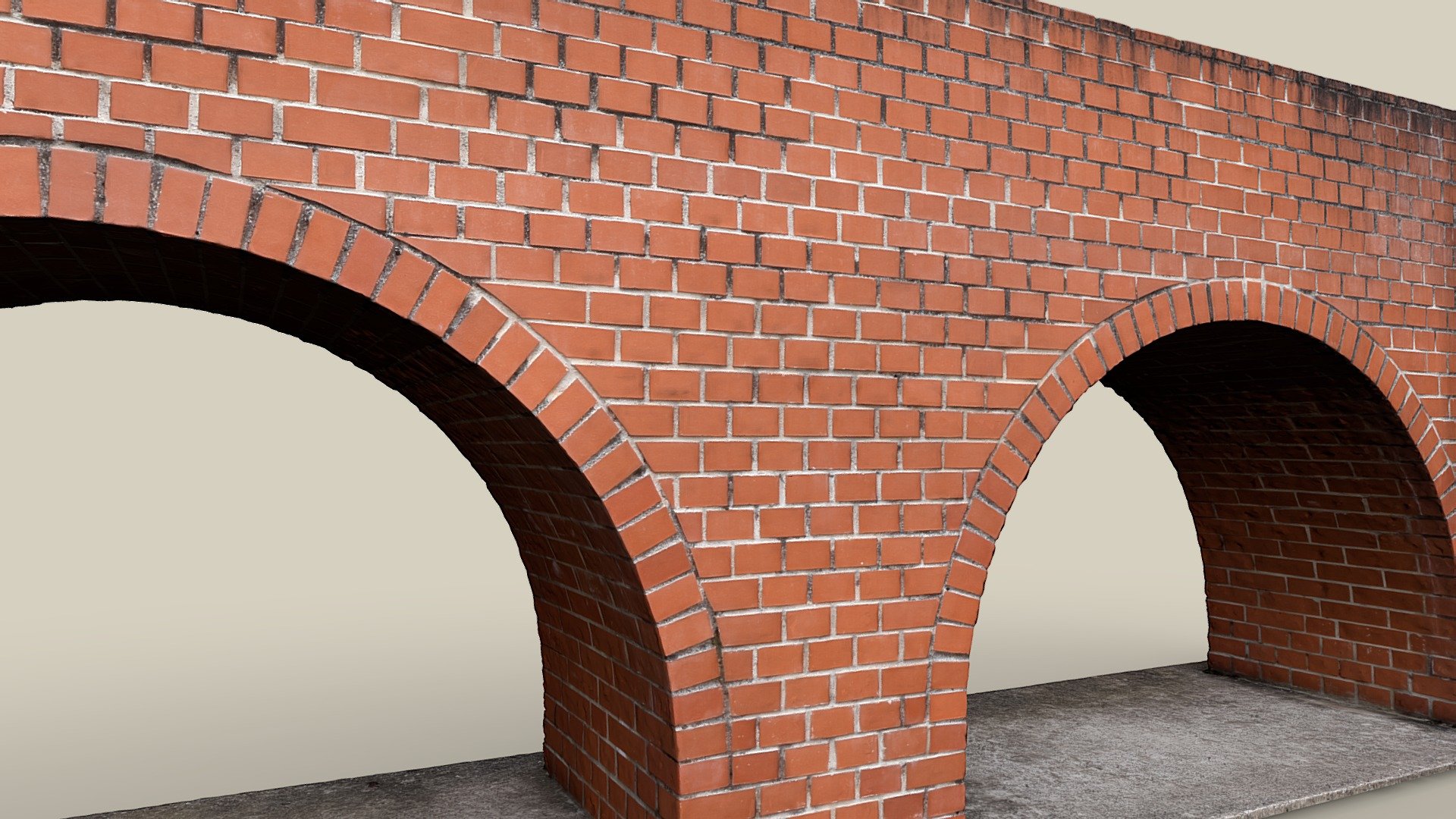 Aquädukt 3d model