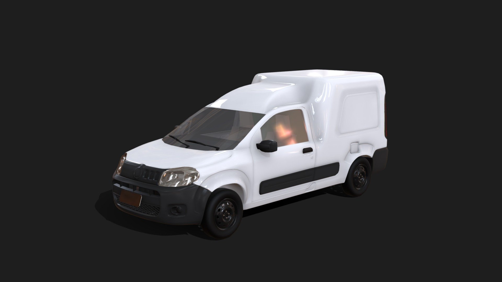 Fiat Fiorino 3d model