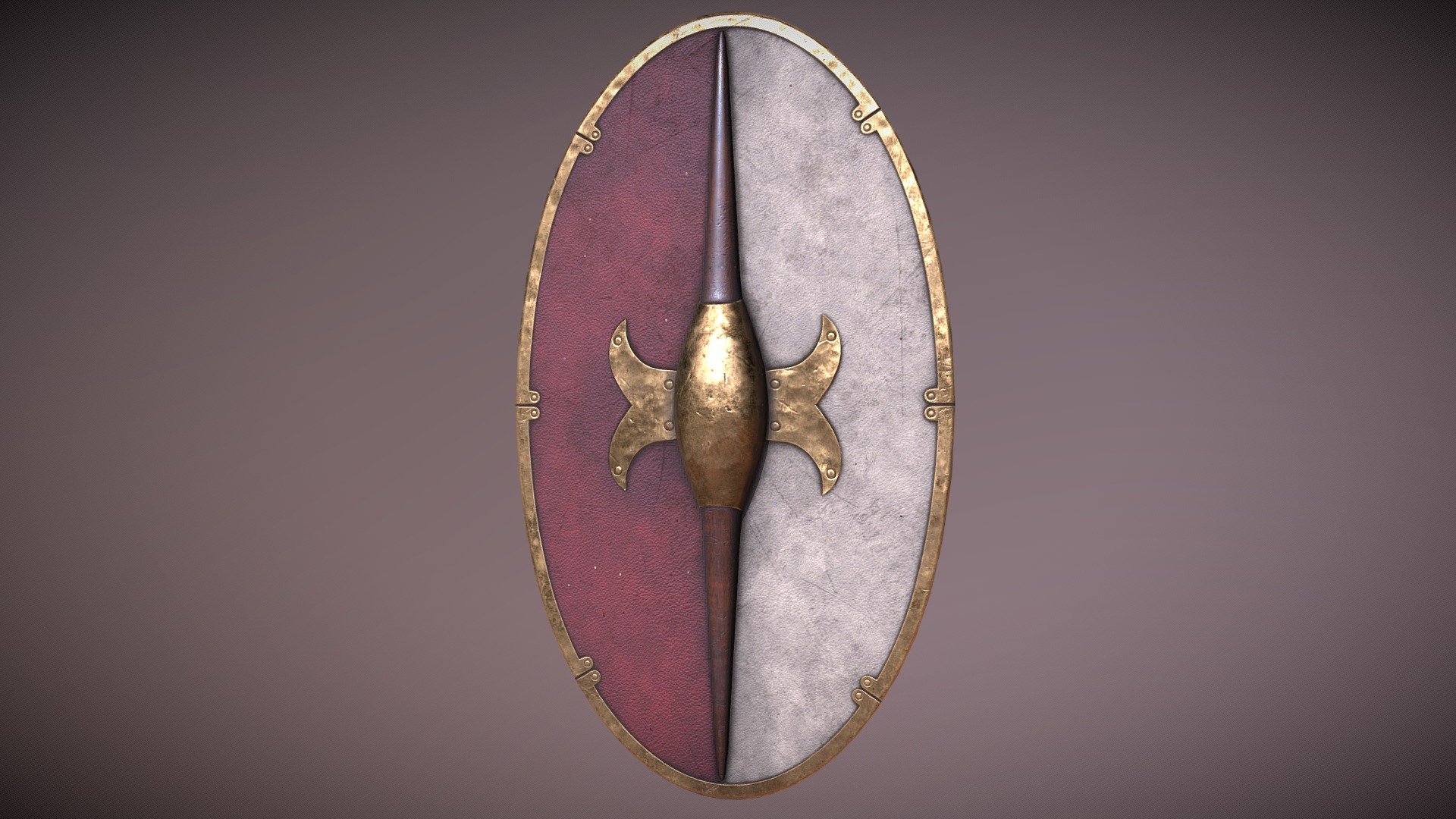 Carthaginian Heavy Thureos 3d model