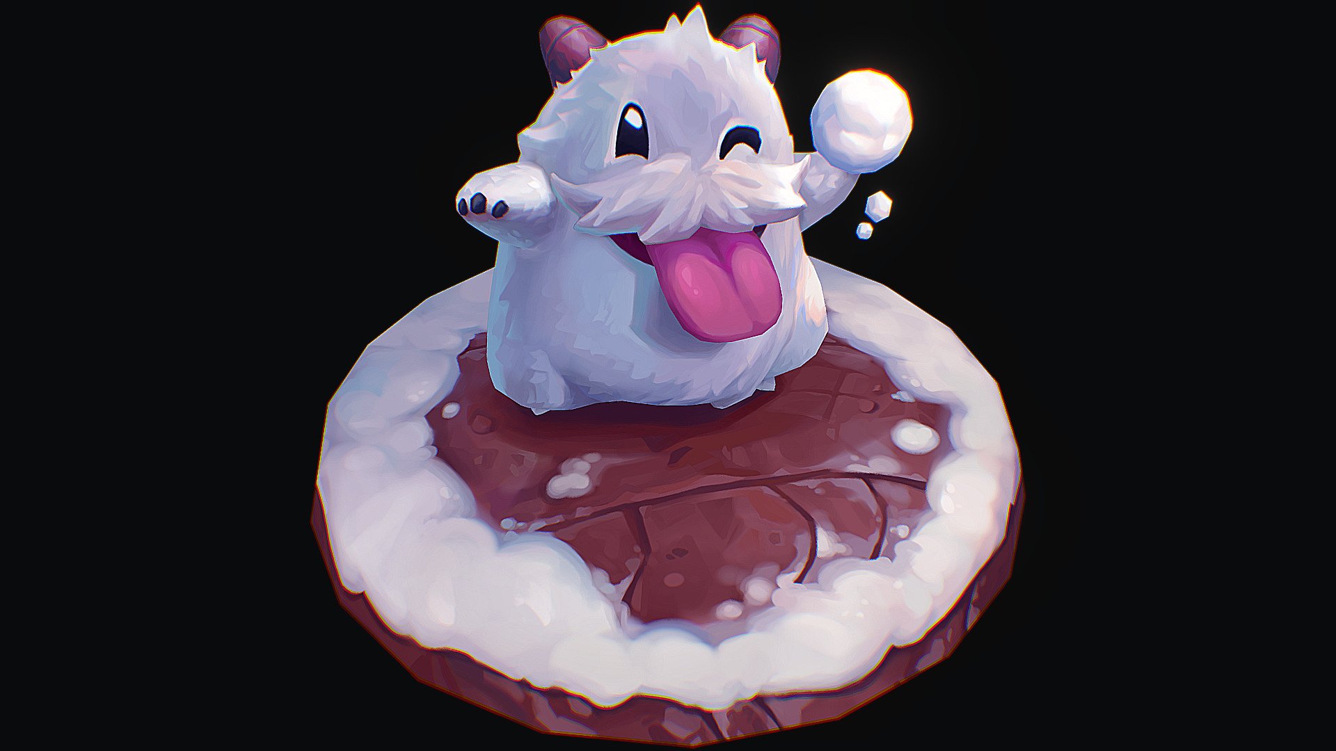 Poro League Diorama 3d model