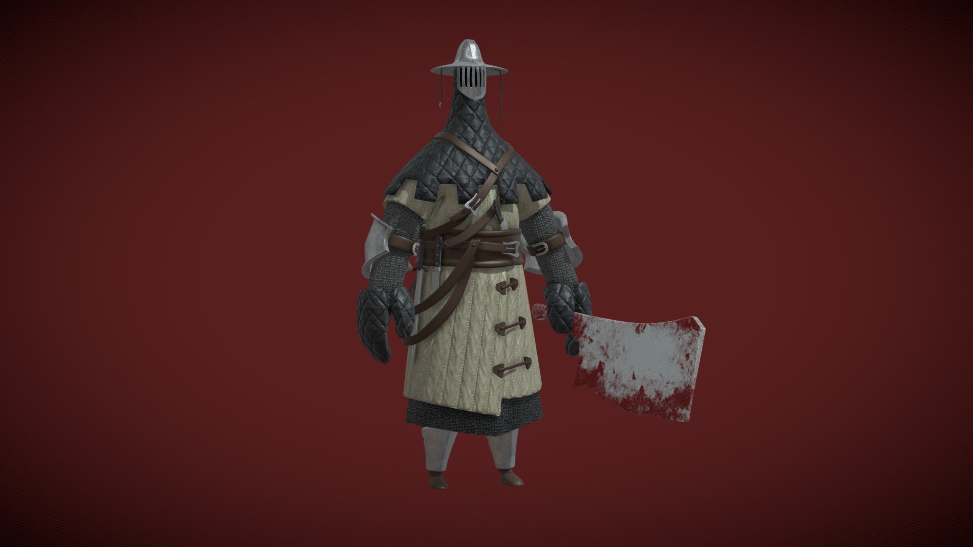 The Butcher 3d model