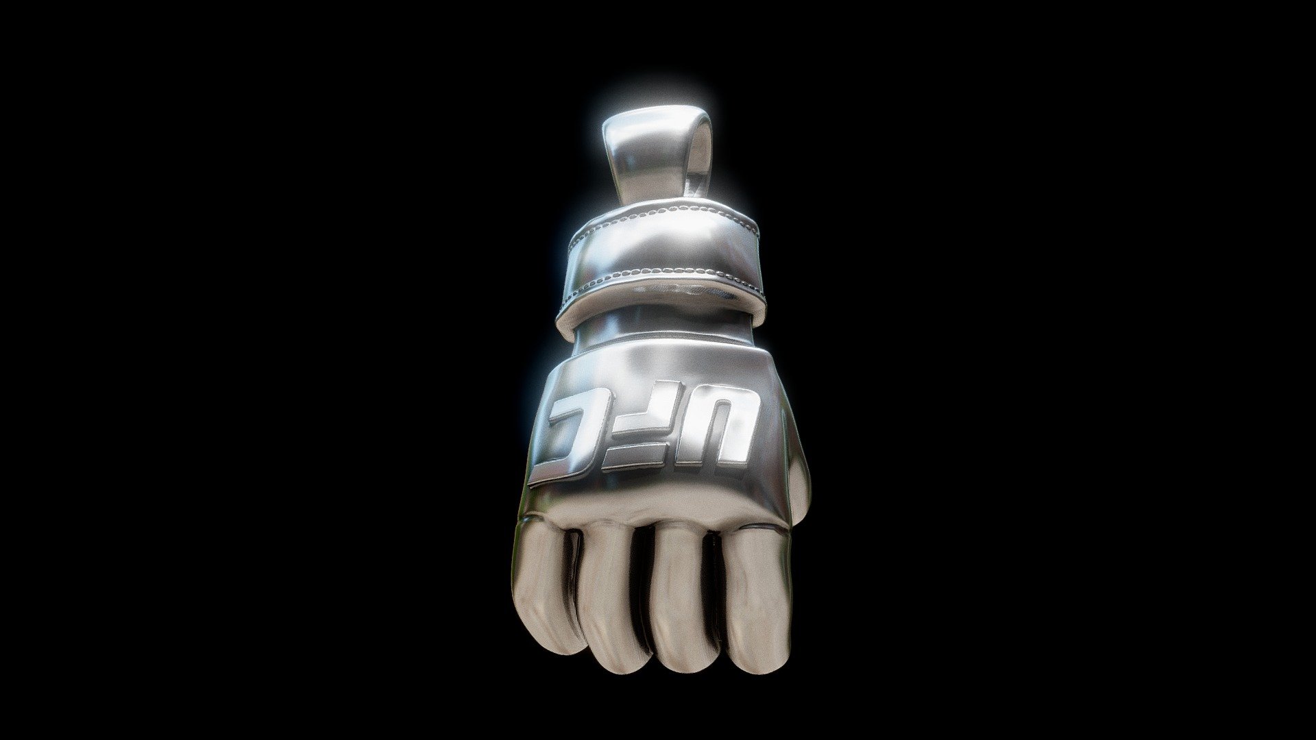 UFC Glove Pendant 3d model