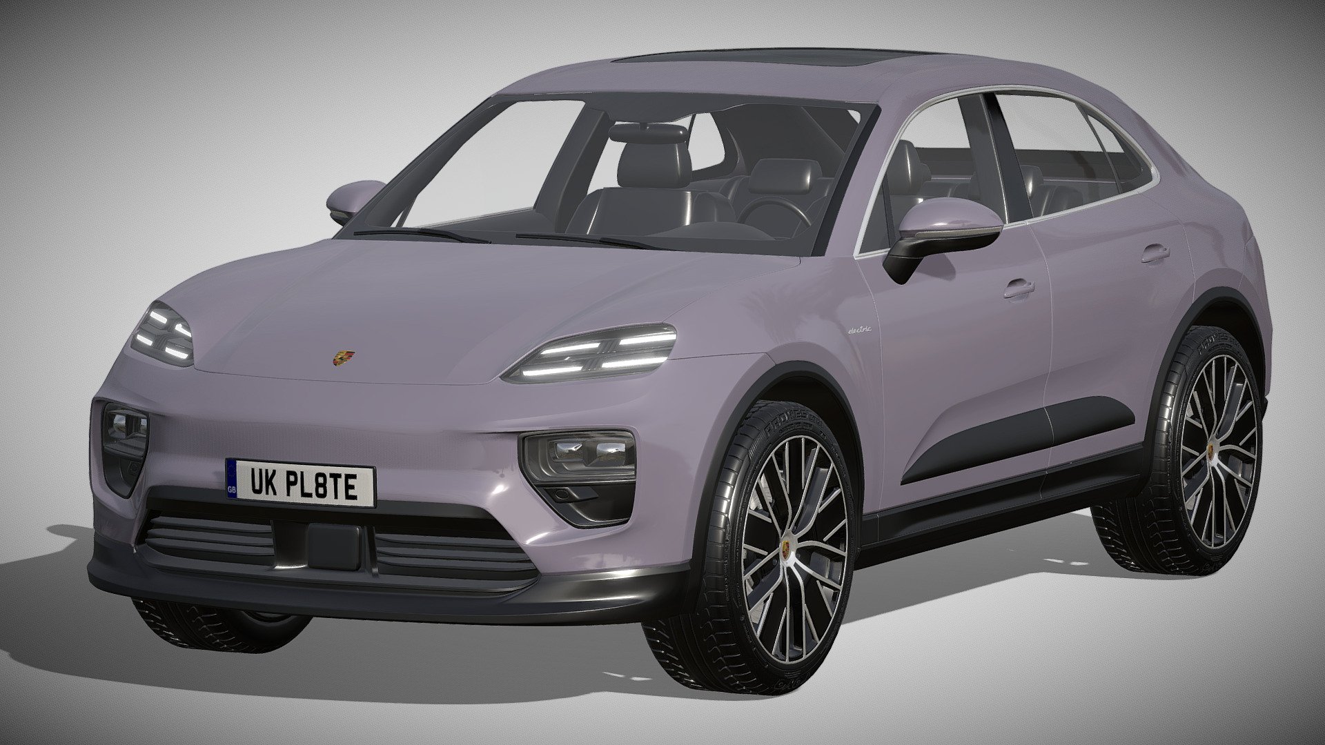 Porsche Macan 4 Electric 3d model