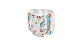 Crinklz Astronaut Diaper