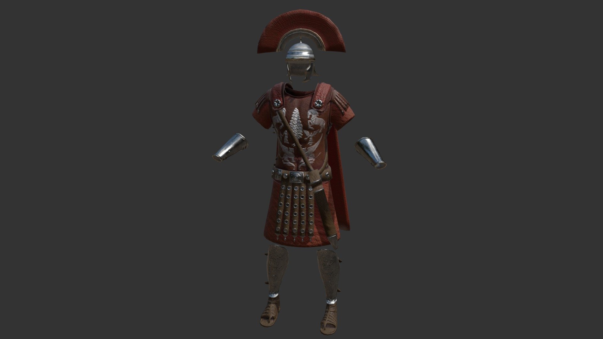 Roman Centurion Armor 3d model