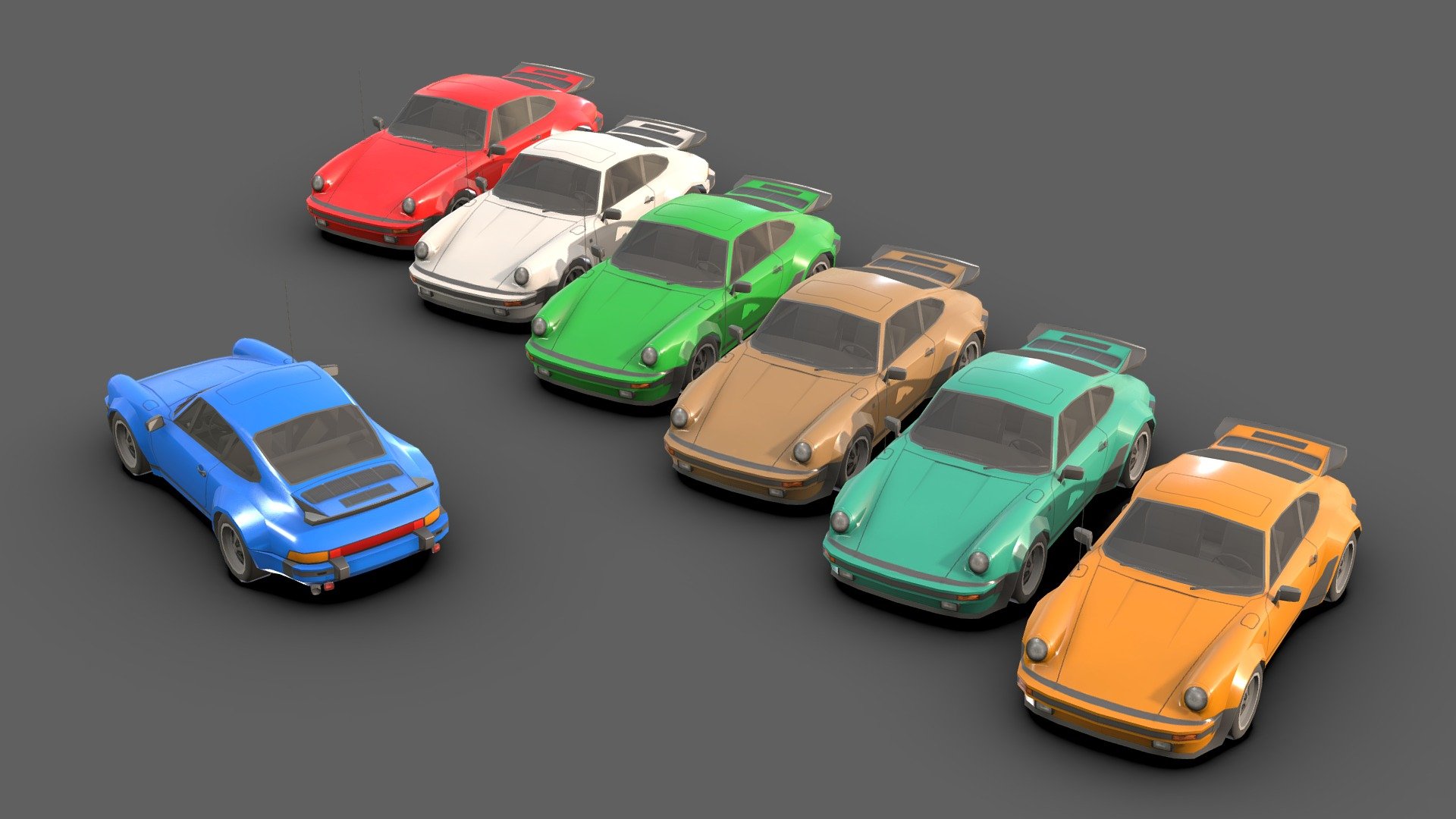 Classic Car 3d model