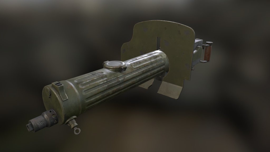 PM-M1910 Maxim 3d model