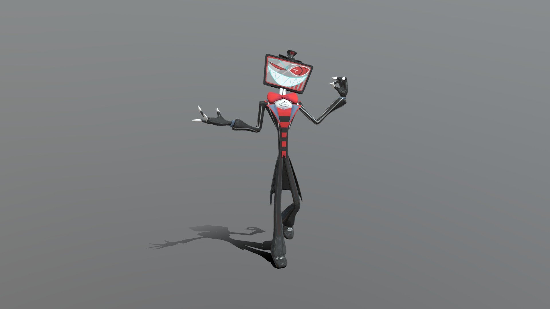 Vox from Hazbin Hotel 3d model