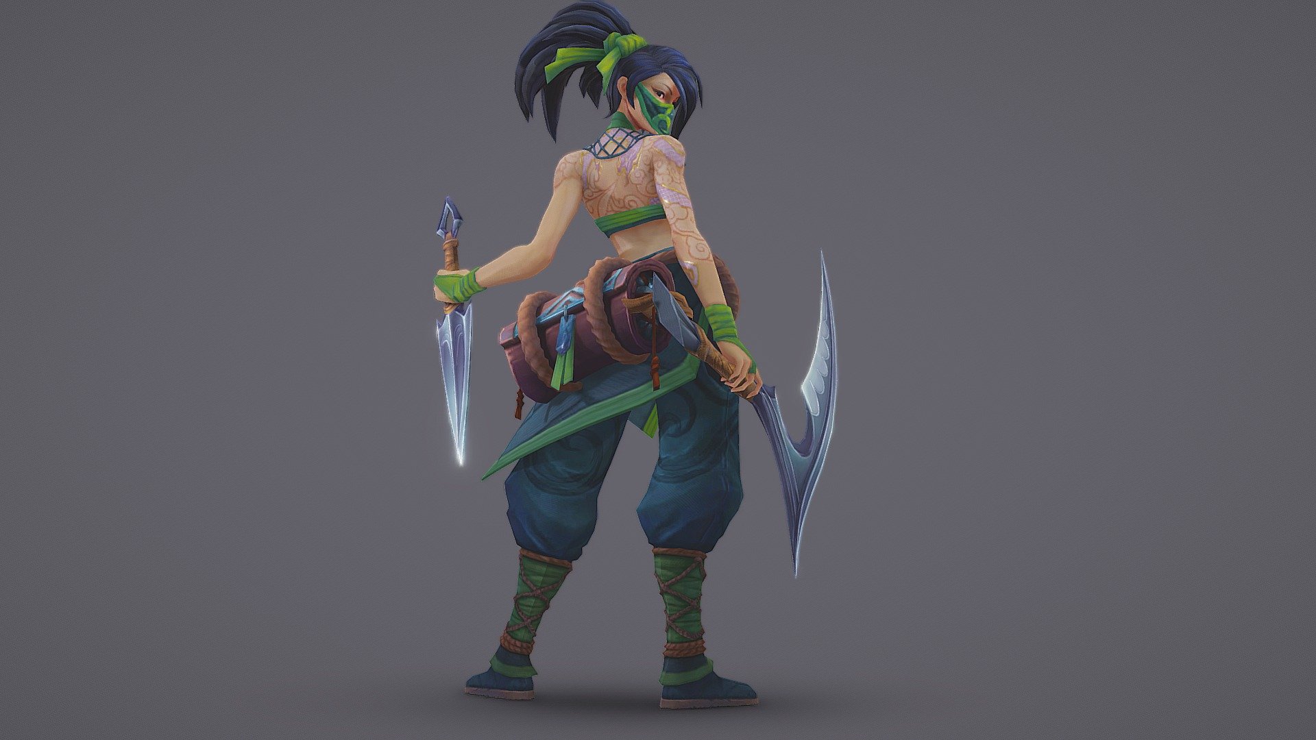 League of Legends 3d model