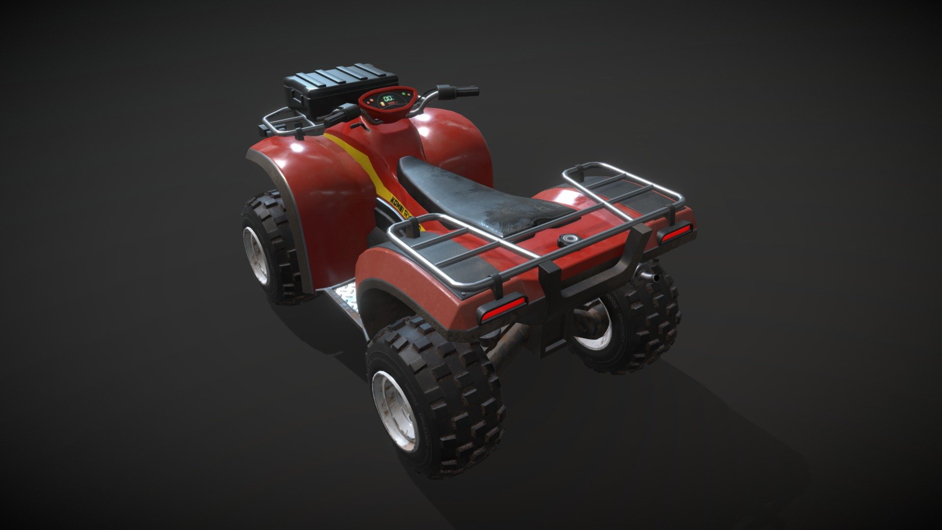 ATV Dirt Bike 3d model