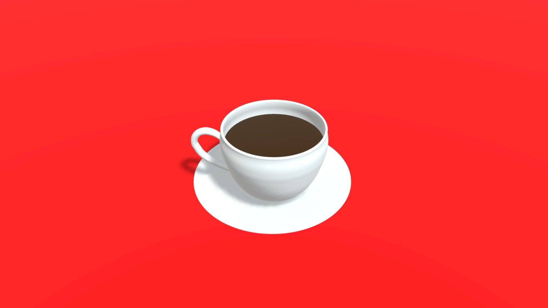 coffee 3d model