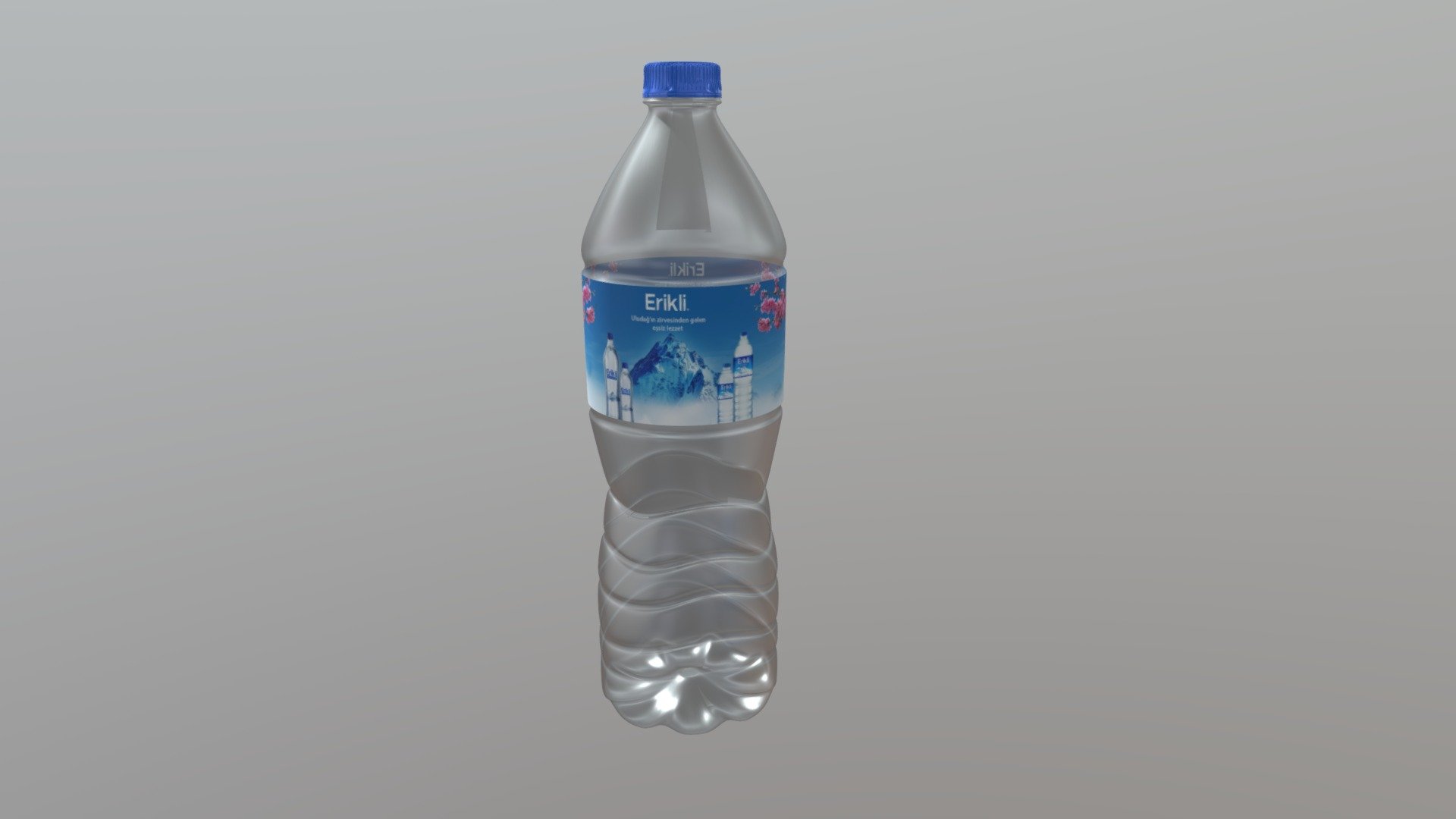 Plastic Bottle Rev 3d model