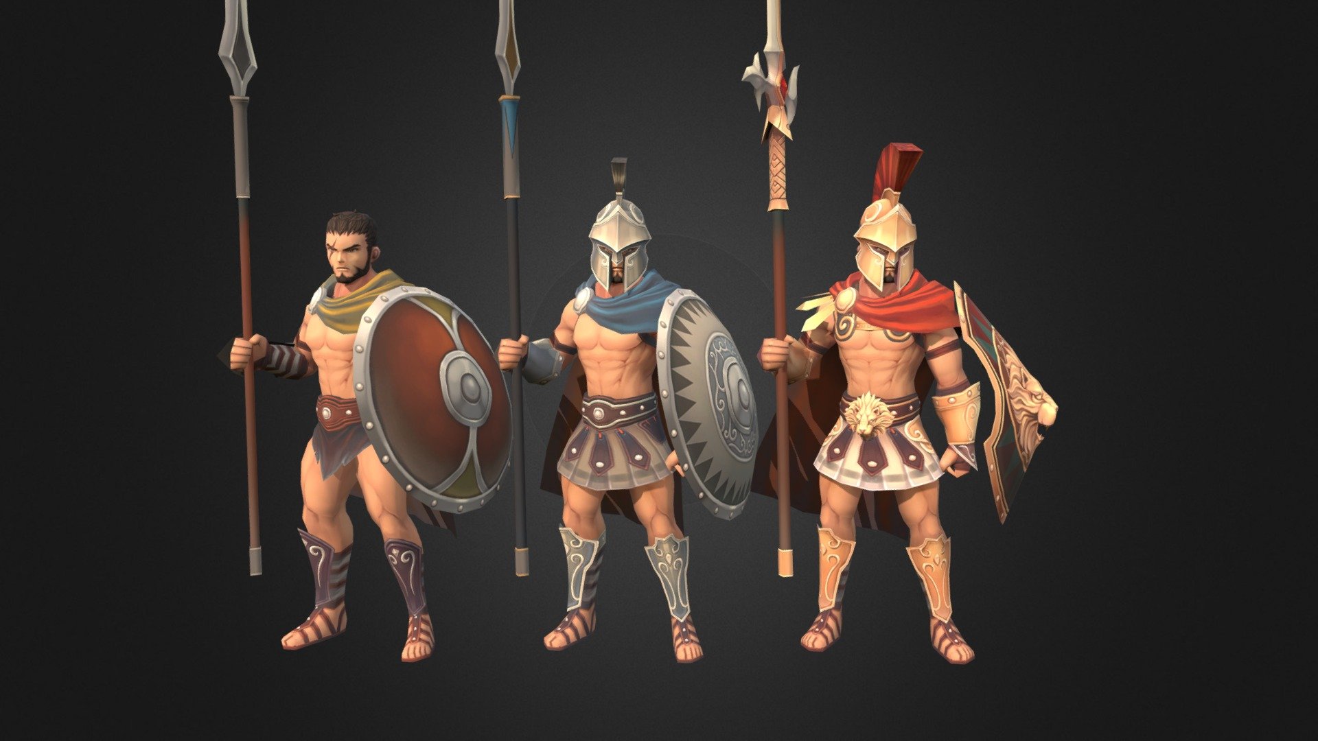 Gladiator 3d model